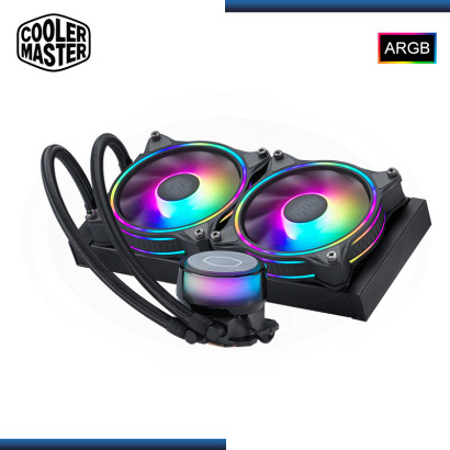 COOLER MASTER MASTERLIQUID ML240 ILLUSION ARGB REFRIGERACIÓN LIQUIDO AMD/INTEL (PN:MLX-D24M-A18P2-R1)