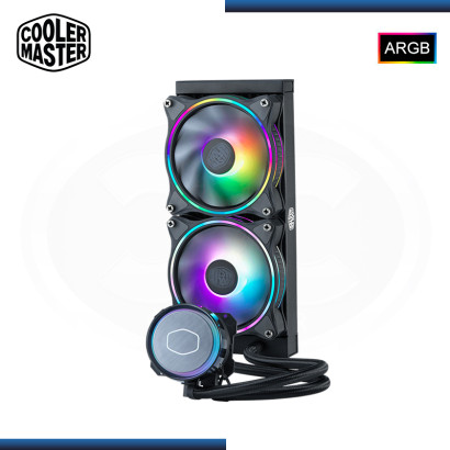 COOLER MASTER MASTERLIQUID ML240 ILLUSION ARGB REFRIGERACIÓN LIQUIDO AMD/INTEL (PN:MLX-D24M-A18P2-R1)