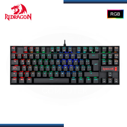 TECLADO REDRAGON KUMARA K552B-RGB BLACK SWITCH BLUE ESPAÑOL (PN:K552-RGB-1)