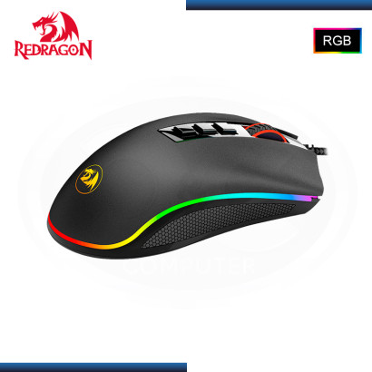 MOUSE REDRAGON COBRA M711 BLACK RGB 10,000DPI WIRED USB