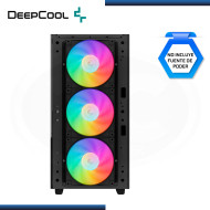 CASE DEEPCOOL CH560 DIGITAL BLACK ARGB SIN FUENTE VIDRIO TEMPLADO USB 3.0 (PN:R-CH560-BKAPE4D-G-1)