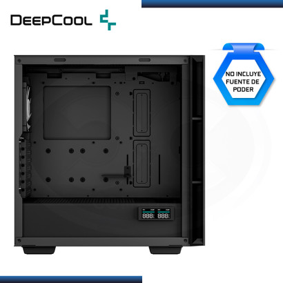 CASE DEEPCOOL CH560 DIGITAL BLACK ARGB SIN FUENTE VIDRIO TEMPLADO USB 3.0 (PN:R-CH560-BKAPE4D-G-1)