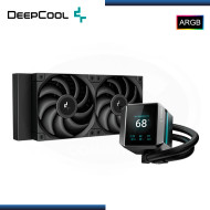 DEEPCOOL MYSTIQUE 240 BLACK ARGB REFRIGERACION LIQUIDO AMD/INTEL (PN:R-LX550-BKDSNC-G-1)