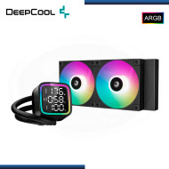 DEEPCOOL LD240 BLACK ARGB CON PANTALLA LED DIGITAL REFRIGERACION LIQUIDO AMD/INTEL (PN:R-LD240-BKMSN-G-1)