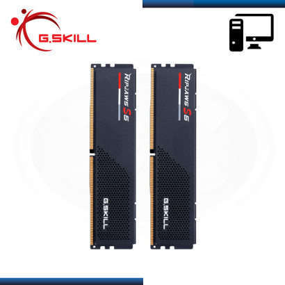 MEMORIA 32GB (16GBx2) DDR5 G.SKILL RIPJAWS S5 BLACK INTEL XMP BUS 6000MHZ (PN:F5-6000J3648D16GX2-RS5K)