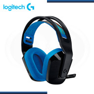 AUDIFONO LOGITECH G G535 BLACK BLUE LIGHTSPEED WIRELESS CON MICROFONO COMPATIBLE PS5/PS4  (PN:939-002218)