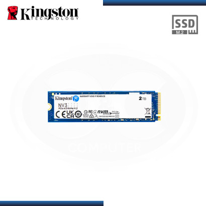 SSD 2TB KINGSTON NV3 M.2 2280 NVMe PCIe GEN4x4 (PN:SNV3S/2000G)