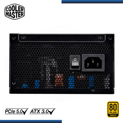 FUENTE COOLER MASTER GX II 850W 80 PLUS GOLD FULL MODULAR (PN:MPX-8503-AFAG-2BUS)