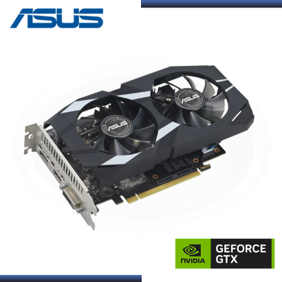 ASUS GEFORCE GTX 1650 4GB GDDR6 128BITS DUAL EVO (PN:90YV0EZE-M0AA00)