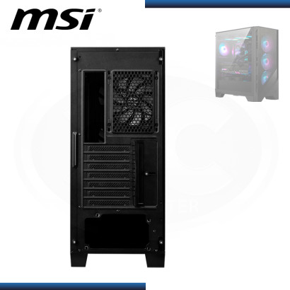 CASE MSI MAG FORGE 320R AIRFLOW BLACK ARGB SIN FUENTE VIDRIO TEMPLADO USB 3.2