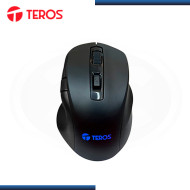 MOUSE TEROS TE-5168N BLACK 7 BOTONES 6400 DPI BLUETOOTH/WIRELESS/USB (PN:TE-5168N)