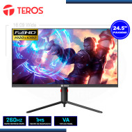 MONITOR LED 24.5" TEROS TE-2472G 1920x1080 HDMI DP 1MS/260HZ