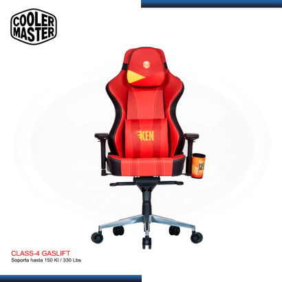 SILLA COOLER MASTER CALIBER X2 STREET FIGHTER 6 EDITION KEN (PN:CMI-GCX2- KEN)