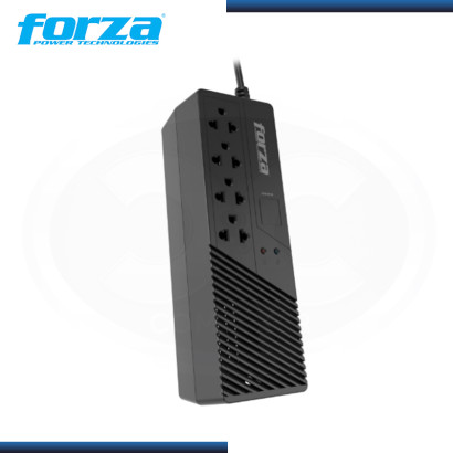 FORZA FVR-1012 ESTABILIZADOR 1000VA/500W 4 TOMAS BLACK