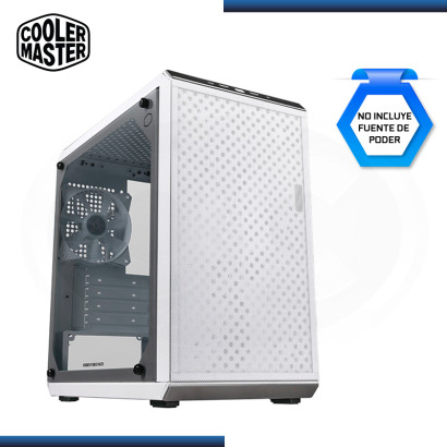 CASE COOLER MASTER Q300L V2 WHITE SIN FUENTE VIDRIO TEMPLADO USB 3.2 (PN:Q300L V2-WGNN-S00)