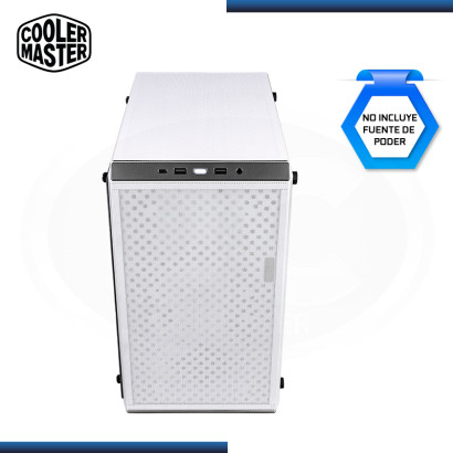 CASE COOLER MASTER Q300L V2 WHITE SIN FUENTE VIDRIO TEMPLADO USB 3.2 (PN:Q300L V2-WGNN-S00)