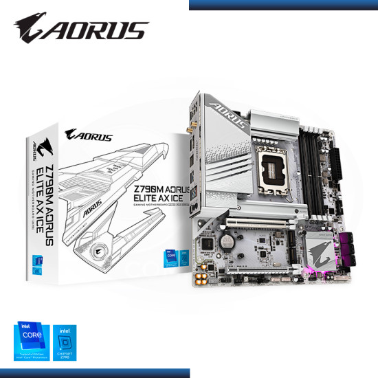 PLACA AORUS Z790M ELITE AX ICE DDR5 LGA 1700