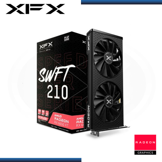 XFX SPEEDSTER SWFT 210 AMD RADEON 6650XT 8GB GDDR6 128BITS