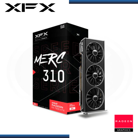 XFX SPEEDSTER MERC310 RADEON RX 7900 XTX 24GB GDDR6 384BITS (PN:RX-79XMERCB9)