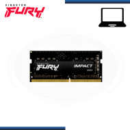 MEMORIA 8GB DDR4 KINGSTON FURY IMPACT SODIMM BUS 3200MHZ (PN:KF432S20IB/8)