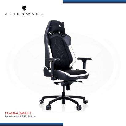 SILLA ALIENWARE S5800 BLACK WHITE ERGONOMICO (PN:VG-S5800_AW)