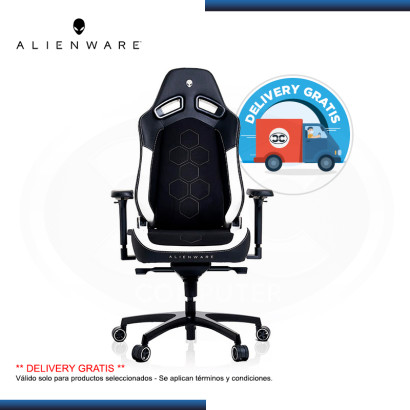 SILLA ALIENWARE S5800 BLACK WHITE ERGONOMICO (PN:VG-S5800_AW)