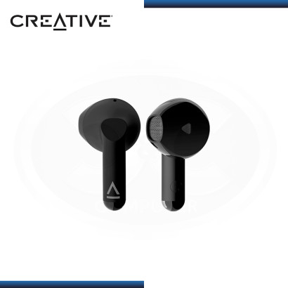 AUDIFONO CREATIVE ZEN AIR DOT BLACK CON MICROFONO WIRELESS BT IPX4 (PN:51EF1120AA000)