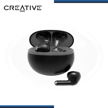 AUDIFONO CREATIVE ZEN AIR DOT BLACK CON MICROFONO WIRELESS BT IPX4 (PN:51EF1120AA000)