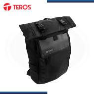 MOCHILA TEROS PARA LAPTOP BLACK TAMAÑO 15.6" (PN:TE-9018)