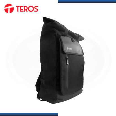 MOCHILA TEROS PARA LAPTOP BLACK TAMAÑO 15.6" (PN:TE-9018)