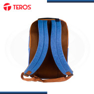 MOCHILA TEROS PARA LAPTOP AZUL TAMAÑO 15.6" (PN:TE-ACS9011)