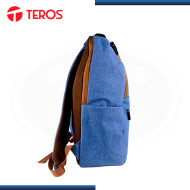 MOCHILA TEROS PARA LAPTOP AZUL TAMAÑO 15.6" (PN:TE-ACS9011)