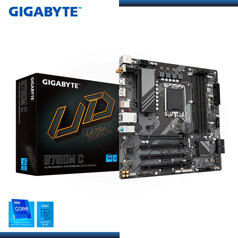 PLACA GIGABYTE B760M C DDR5 LGA 1700