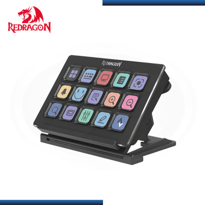 REDRAGON SS550 STREAMCRAFT CONTROLADOR DE STREAMING 15 TECLAS