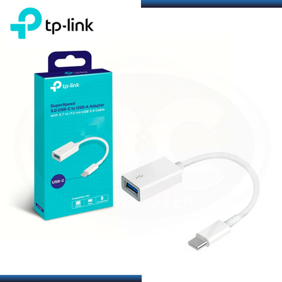 ADAPTADOR TP-LINK UC400 WHITE USB-C 3.0 A USB-A