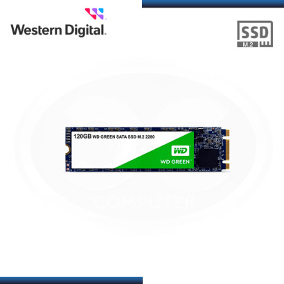 SSD 120GB WD GREEN GO M.2 2280 SATA3 (PN:WDS120G2GOB)