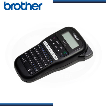 ROTULADORA ELECTRONICA PORTATIL BROTHER TECLADO QWERTY BLACK (PN:PT-H110)