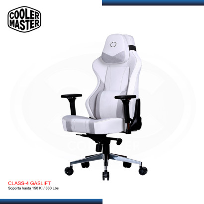 SILLA COOLER MASTER CALIBER X2C WHITE (PN:CCMI-GCX2C-GW)