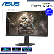 MONITOR LED 27" ASUS ROG STRIX XG27ACS 2560x1440 HDMI DP USB-C 1MS/180Hz/AMD FREESYNC/COMPATIBLE NVIDIA-SYNC