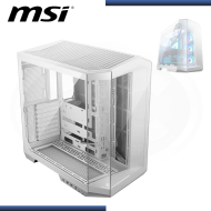 CASE MSI MAG PANO 100L PZ WHITE SIN FUENTE VIDRIO TEMPLADO USB-A/USB-C (PN:MAG PANO 100L PZ  WHITE ATX)