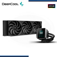 DEEPCOOL MYSTIQUE 360 BLACK ARGB CON PANTALLA LCD TFT REFRIGERACION LIQUIDO AMD/INTEL (PN:R-LX750-BKDSNMP-G-1)