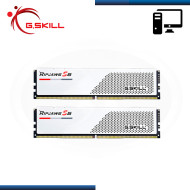 MEMORIA 32GB (16GBx2) DDR5 G.SKILL RIPJAWS S5 WHITE BUS 5600MHz (PN:F5-5600J3636C16GX2-RS5W)