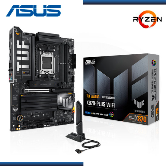 PLACA ASUS TUF GAMING X870-PLUS WIFI AMD RYZEN AM5 DDR5