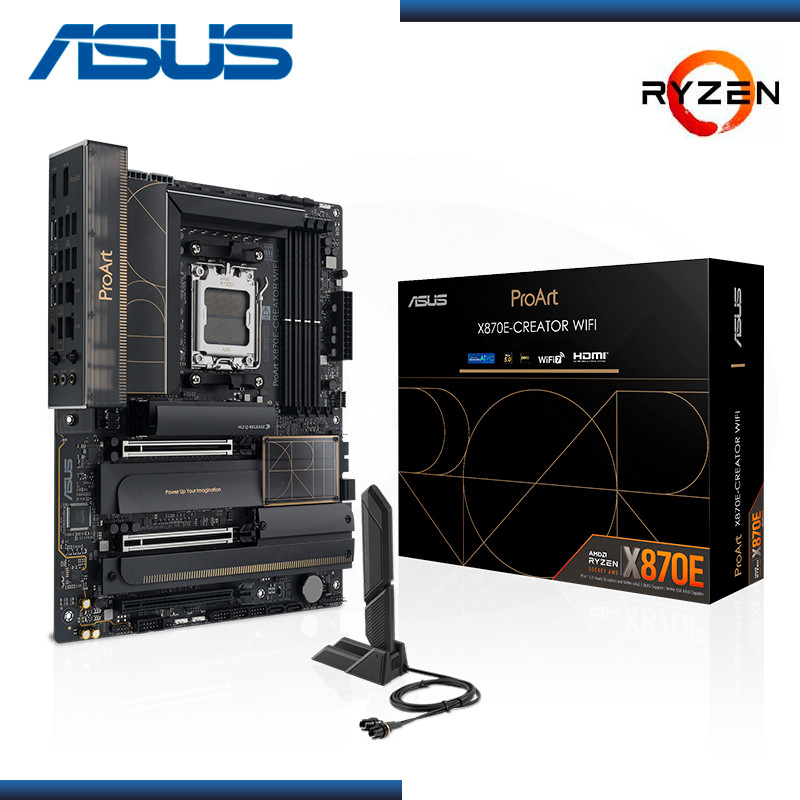 PLACA ASUS PROART X870E-CREATOR WIFI AMD RYZEN AM5 DDR5