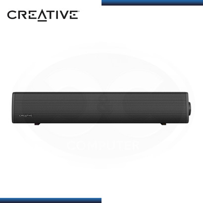 BARRA DE SONIDO CREATIVE SOUND BLASTER GS3 RGB BLACK (24W) CONECTIVIDAD 3.5MM/BLUETOOTH 5.4 (PN:51MF8465AA000)