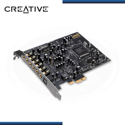 TARJETA DE SONIDO PCIe CREATIVE SOUND BLASTER AUDIGY RX 7.1 SB1550 (PN:70SB155000001)