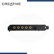 TARJETA DE SONIDO PCIe CREATIVE SOUND BLASTERX AE-5 PLUS GAMING RGB (PN:70SB174000003)