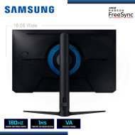 MONITOR LED 24" SAMSUNG LS24DG300ELXPE ODYSSEY G3 1920x1080 HDMI DP 1MS/180Hz/AMD FREESYNC