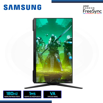 MONITOR LED 27" SAMSUNG LS27DG300ELXPE ODYSSEY G3 1920x1080 HDMI DP 1MS/180Hz/AMD FREESYNC