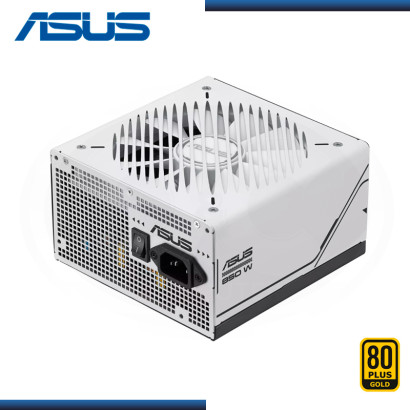 FUENTE ASUS PRIME 850W WHITE 80 PLUS GOLD MODULAR (PN:90YE00U0-BVAA00)